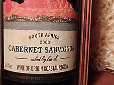 Вино 2003 року CABERNET Igama ПАР, фото 2