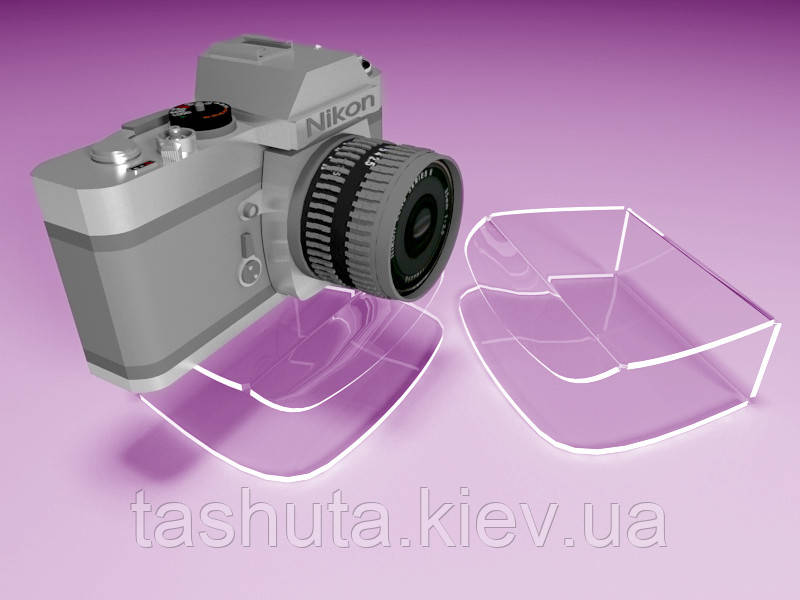 Підставка для фотоапарата 100х30х70 мм (Товщина акрилу: 1,8 мм; )