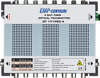 Передатчик оптический 4 SAT, TERR, OT17/1FEC-4