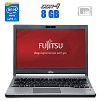 Ноутбук Fujitsu Lifebook E736/ 13.3" (1366x768)/ Core i5-6300U/ 8 GB RAM/ 240 GB SSD/ HD 520/ Доп АКБ