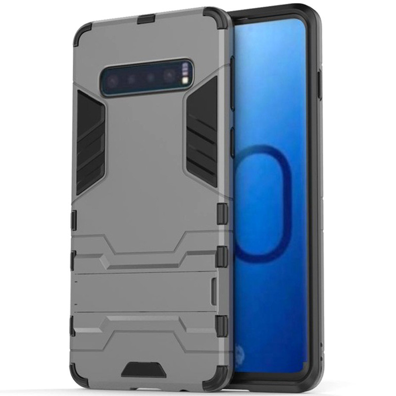 Ударопрочный чехол-подставка Transformer для Samsung Galaxy S10e с мощной защитой корпуса - фото 1 - id-p1624153940