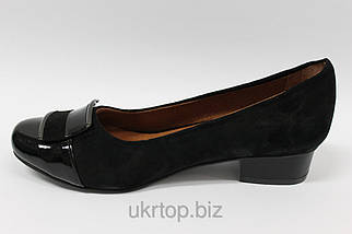 Чорні замшеві туфлі 36 розмір ROSS., фото 3
