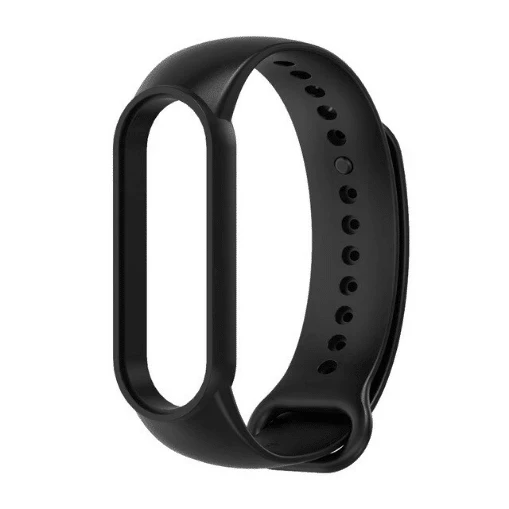 Ремінець Mi Band 5 Xiaomi силіконовий - Чорний