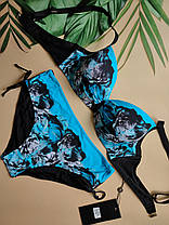 Купальник Fuba 22018 Эмилия голубой(В НАЛИЧИИ ТОЛЬКО 48 УКР р-ры), фото 3