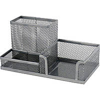 Подставка для мелочей Axent 203x105x100мм, wire mesh, silver (2116-03-A)