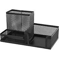 Подставка для мелочей Axent 203x105x100мм, wire mesh, black (2116-01-A) - Топ Продаж!