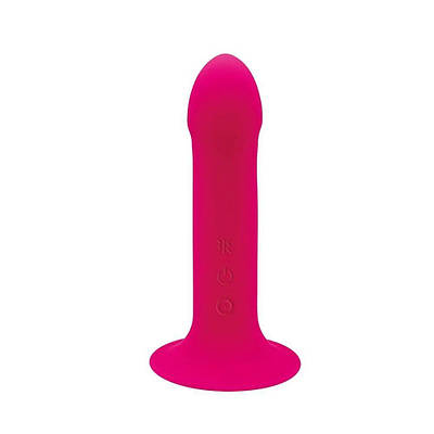 Ділдо з вібрацією Adrien Lastic Hitsens 2 Pink, відмінно для страпона, макс діаметр 4см, довжина 17,2 см