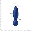 Анальна вибропробка Adrien Lastic Little Rocket макс. діаметр 3,5 см, soft-touch, фото 2