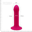 Дилдо з присоском Adrien Lastic Hitsens 2 Pink, чудово для страпона, макс діаметр 4 см, довжина 16,7 см, фото 2