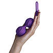 Вагінальні кульки Adrien Lastic Geisha Lastic BIG Balls Violet (L), діаметр 4см, вага 90гр, фото 5