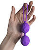 Вагінальні кульки Adrien Lastic Geisha Lastic BIG Balls Violet (L), діаметр 4см, вага 90гр, фото 6