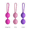 Вагінальні кульки Adrien Lastic Geisha Lastic Balls Mini Pink (S), діаметр 3,4 см, вага 85гр, фото 4