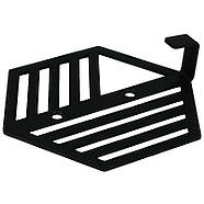 Настінний гачок для одягу Glozis Nod (чорний), фото 3