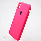 Чохол накладка Silicon Case Full Cover для iPhone Xr Pink, фото 4