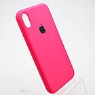 Чохол накладка Silicon Case Full Cover для iPhone Xr Pink, фото 3