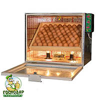 Автоматичний Інкубатор Господар-80, з автопереворотом на 80 яєць