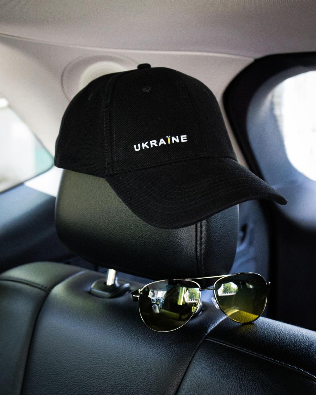 Чоловіча кепка бейсболка з надписем Україна. Фото в живу, фото 1