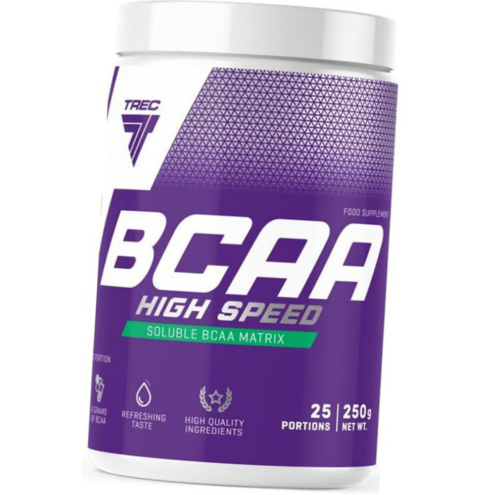 Всаа TREC nutrition BCAA high speed 250 g