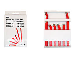 Набори різців 6шт для токарного верстата Wintech C4G/510 (BSM-550E)