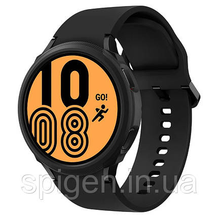 Чехол Spigen для Galaxy Watch 4 (40mm) - Liquid Air , Black, фото 1