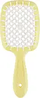 Щітка для волосся Superbrush Small Janeke жовта біла серединка, фото 3