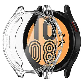 Чехол Spigen для Galaxy Watch 4 (40mm) - Ultra Hybrid, Crystal Clear