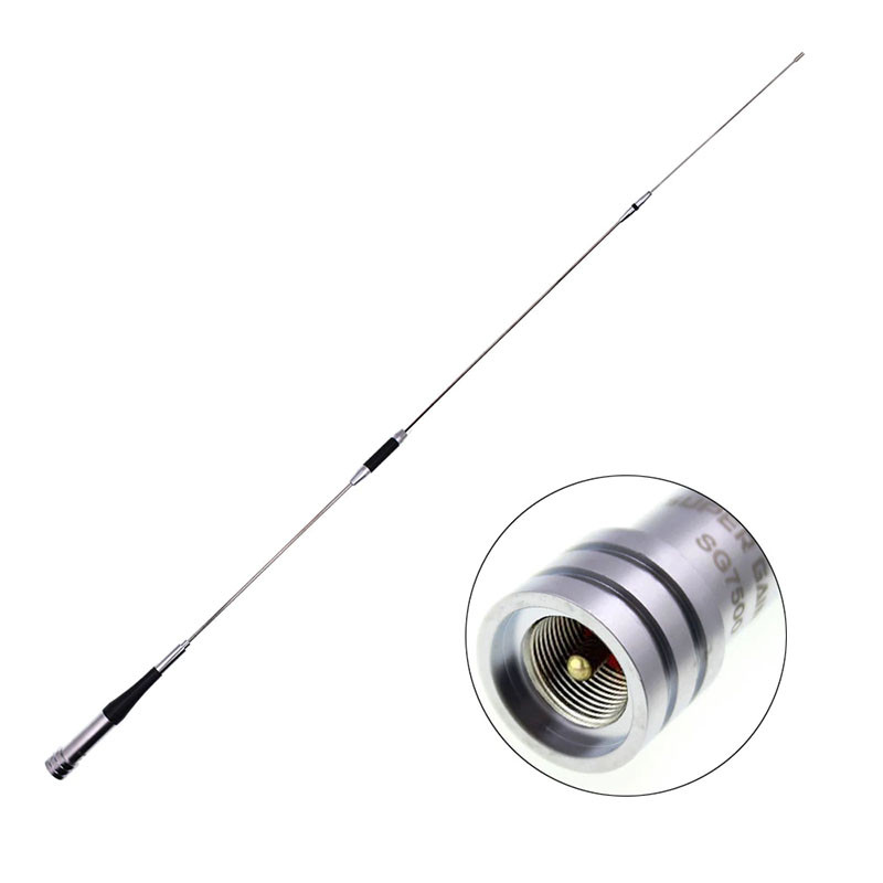 Антена для рації автомобільна Diamond SG-7500 PL-259 Dual band 144/430 МГц з посиленням 3.2/6.0 дБ ОРІГИНАЛ