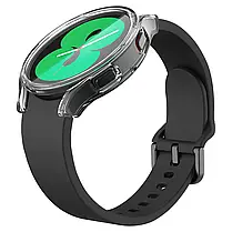 Чехол Spigen для Galaxy Watch 4 (44mm) - Ultra Hybrid, Crystal Clear, фото 3