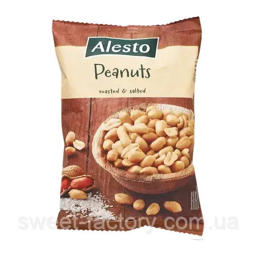 Солоний арахіс Alesto Peanut Roasted Salted 1000g, фото 1