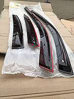 Вітровики VL-Tuning авто Mitsubishi COLT 2003-2012 Дефлектори бокових вікон Акрил Мітсубісі Кольт