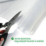 Килимок антиковзання для кухонних ящиків 360х60 см Прозорий, фото 8