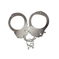 Наручники металеві Adrien Lastic Handcuffs Metallic Кайф