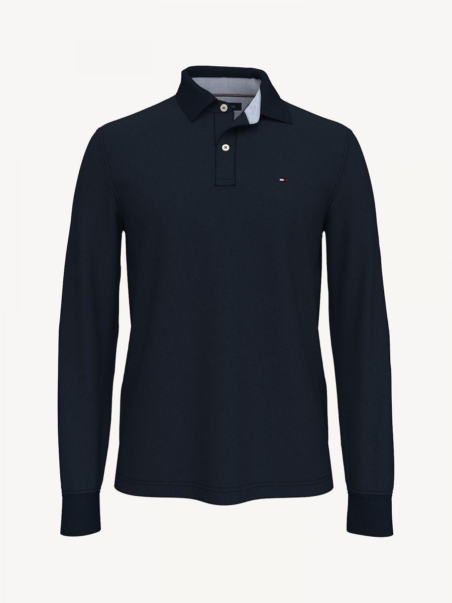 Чоловіча кофта-поло Tommy Hilfiger на ґудзиках, фото 1