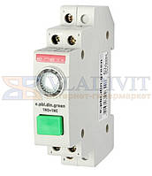 Кнопка з індикатором на DIN-рейку e.pbi.din.green, зелена, E.NEXT (i0790004)