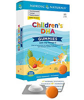 Омега 3 для дітей Nordic Naturals DHA 600 mg Omega-3 30 gummies