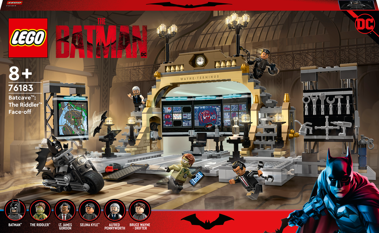 LEGO Super Heroes DC Batman Бетпечера: сутичка із Загадником 581 деталь (76183)