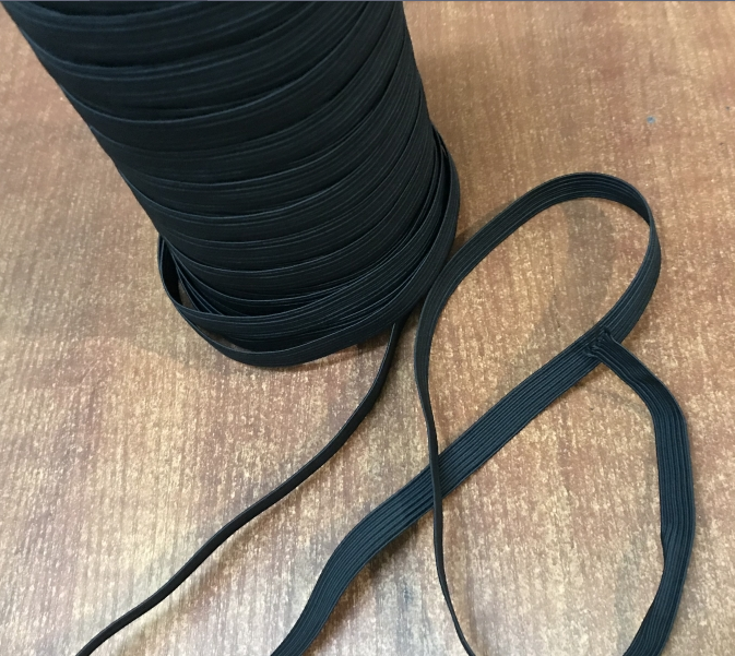 Резинка для білизни 1.5см чорна метр, фото 1