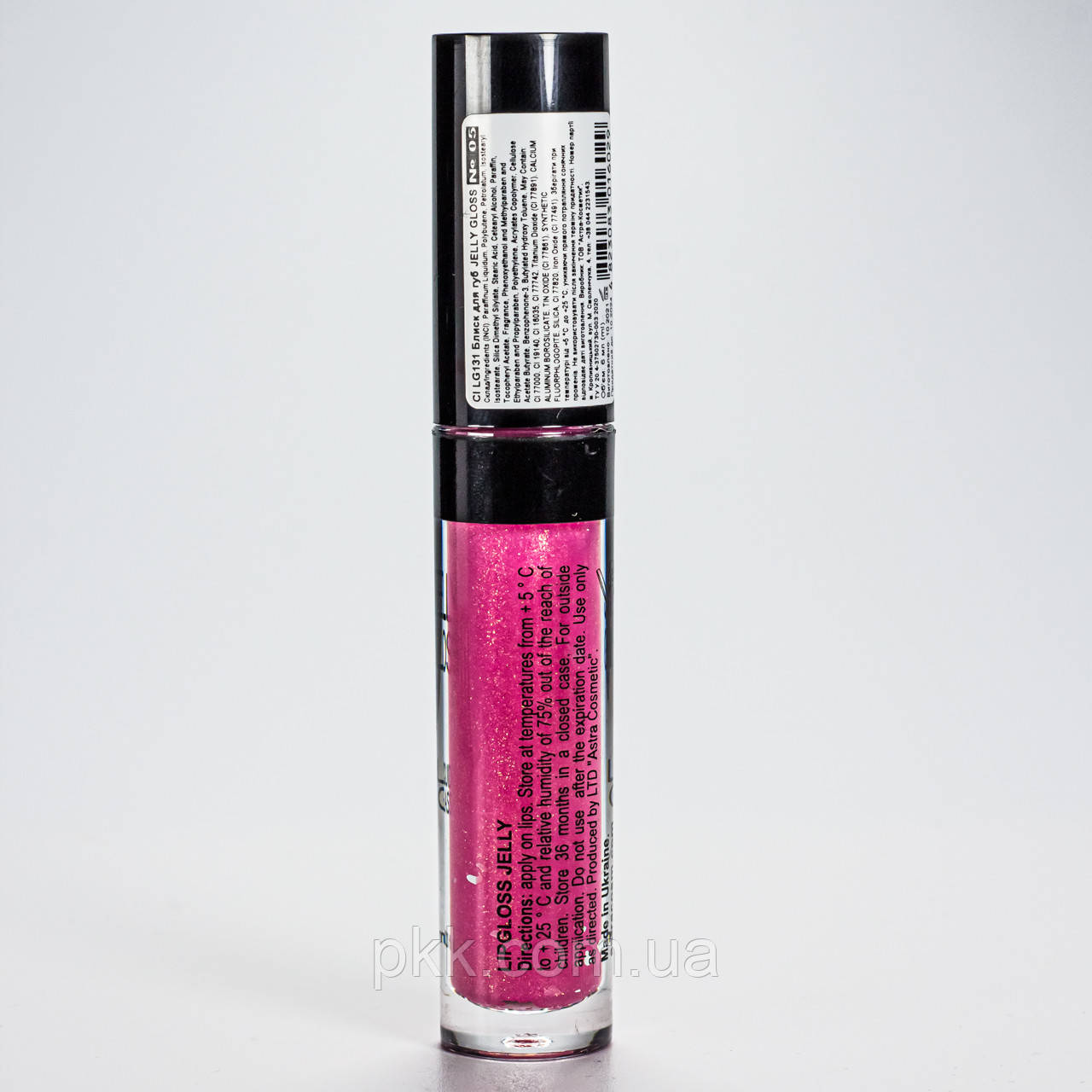 Блеск для губ с шиммером Colour Intense Jelly Gloss LG-131 № 05 Малиновый - фото 3 - id-p1315437450