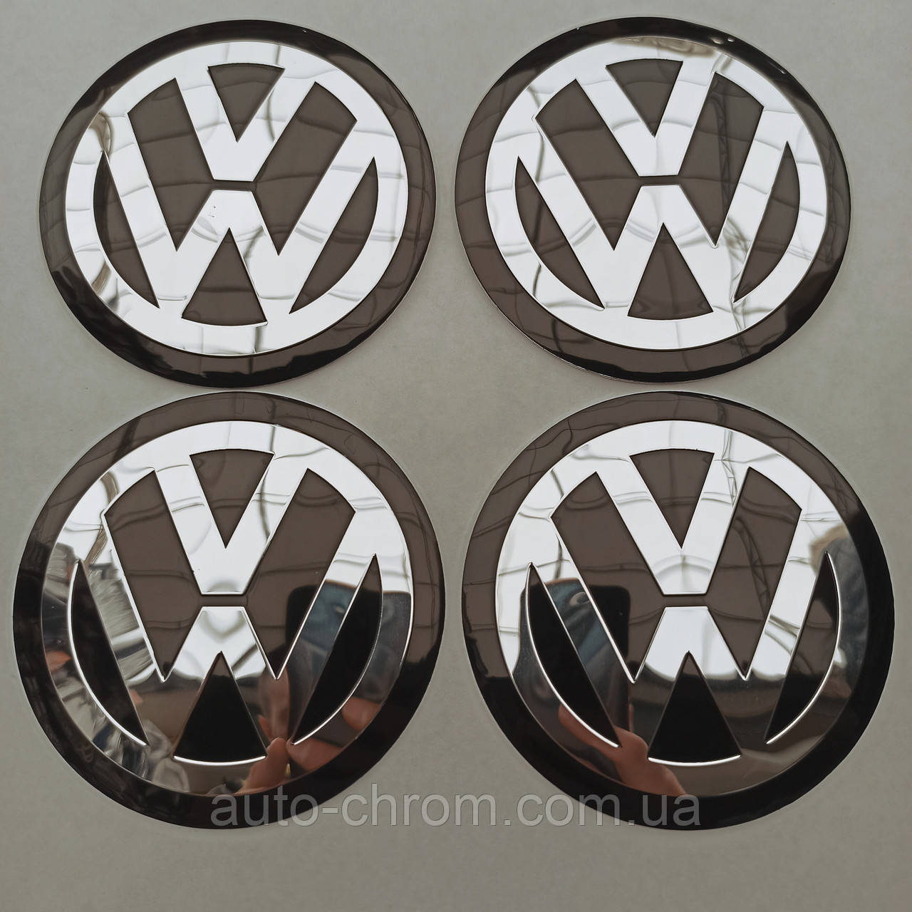 Наклейка опукла на ковпачок диска Volkswagen 56 мм, фото 1
