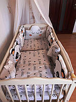 Комплект Панда Ранфорс 15 елементів !, фото 5