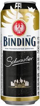 Пиво binding schwarzbier солодове темне фільтроване 4,8% 0,5 л Німеччина