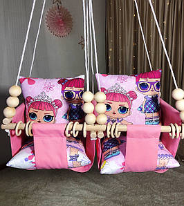 Підвісна гойдалка для двійнят Лялічки