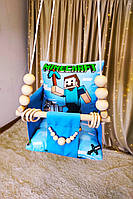 Підвісна гойдалка Minecraft, фото 3