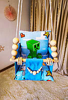 Підвісна гойдалка Minecraft, фото 5