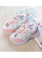 Детские кроссовки белые с розовым, белые кроссовки для девочек