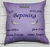 Іменна подушка метрика, фото 4