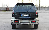 Защита заднего бампера Mitsubishi Pajero Sport (1998-2008)