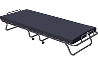 Раскладушка-кровать Классик 1900х800 мм на деревянных ламелях с ортопедическим матрасом 7 см