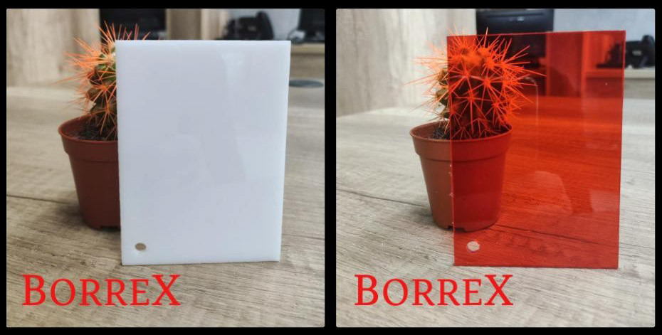 Монолитный поликарбонат - "BORREX" RED T- - фото 9 - id-p1624343373