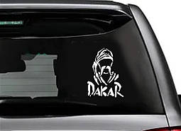 Наклейка на машину "Dakar Казак" з оракалу